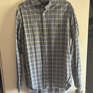 Polo by Ralph Lauren Blue Casual Button Down Shirt